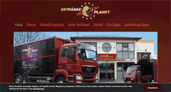 Desktop Screenshot of getraenkeplanet.de